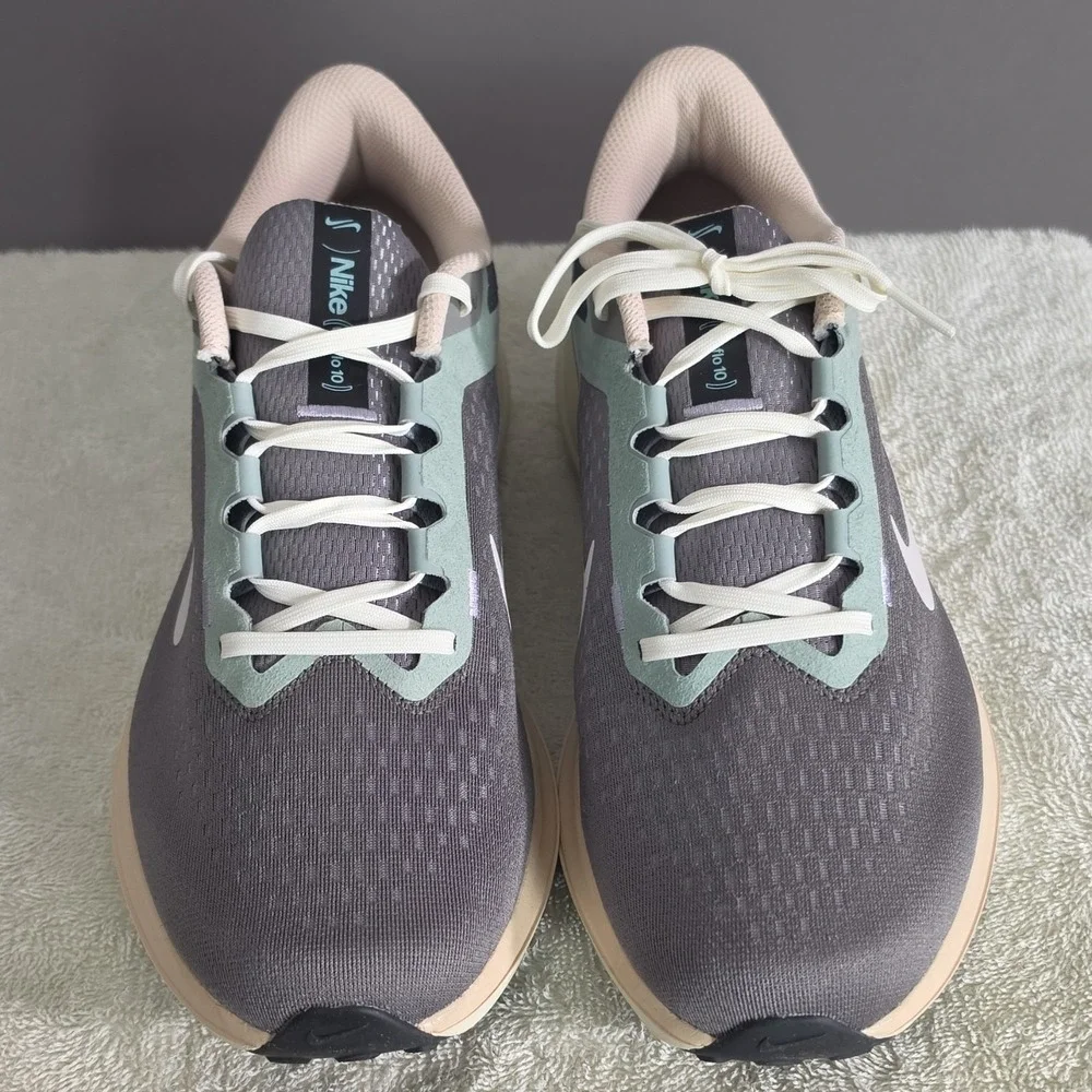 Nike Air Winflo 10 Men's Running Shoes Mesh Flat Pewter/Photon Dust Size 11.5